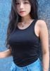 Áo ba lỗ cổ tròn nhiều màu đen/xám/kem