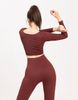 SET ĐỒ TẬP DÀI ÁO CỔ TRÒN - LYB ELITE RED SET