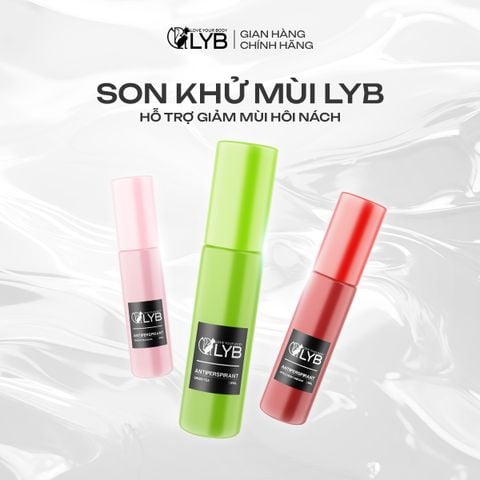 Son nách LYB chiết xuất tự nhiên khử mùi giảm mồ hôi giúp da luôn khô thoáng 10ml