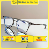  Gọng kính Mí Nam Kim loại x Nhựa dẻo SGNew 179 