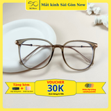  Gọng kính Nhựa dẻo Unisex (Nam và Nữ) Dáng Hàn Quốc SGNew 5683 
