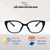  Gọng kính Kim loại Mắt mèo Dáng góc cạnh Nam Nữ Unisex SGNew 23022 