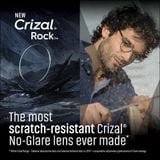  Tròng Kính Chống Ánh Sáng Xanh Crizal Rock Blue Uv Capture Essilor Pháp Chính Hãng 