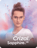  Tròng Kính Siêu Mỏng Chống Ánh Sáng Xanh Crizal Sapphire Hr Blue Uv Essilor 1.67 