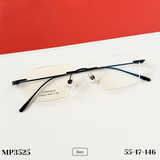  Gọng kính khoan Không viền Titanium Không rỉ Nam Nữ Unisex SGNew 3525 