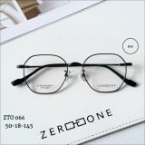  Gọng kính Titanium Tròn đa giác Viền mảnh Không rỉ sét Nam Nữ Unisex SGNew Zto066 