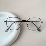  Gọng kính Kim loại Đa giác Nam nữ Unisex SGNew 8753 