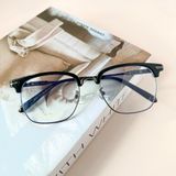  Gọng kính Mí Nam Kim loại x Nhựa dẻo Nam Nữ Unisex SGNew 251 