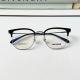  Gọng kính Titanium Clubmaster Nam Nữ Unisex SGNew 9008 Hàn Quốc 