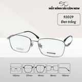  Gọng kính Titanium Vuông Viền mảnh Không rỉ sét Nam Nữ Unisex SGNew 92029 