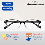  Gọng kính Nhựa dẻo Nữ Thời trang Vintage SGNew 03 
