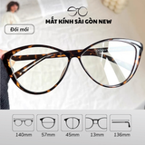  Gọng kính Mắt mèo Nhựa dẻo Nam nữ Unisex SGNew 7212 