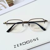  Gọng kính Titanium Nửa khung cước Nam Nữ Unisex SGNew Zto142 