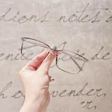  Gọng kính Nhựa dẻo Dáng Vuông Trendy Nam nữ Unisex SGNew 8188 