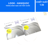  Tròng kính Hạn Chế Trầy LOOK 1.56 INDEX lớp phủ siêu cứng 