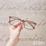  Gọng kính Nhựa dẻo Dáng Vuông Trendy Nam nữ Unisex SGNew 8188 