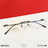  Gọng kính khoan Không viền Titanium Không rỉ Nam Nữ Unisex SGNew 3525 