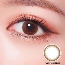  Kính áp tròng màu dùng 1 ngày Clalen Iris - màu Soul Brown 