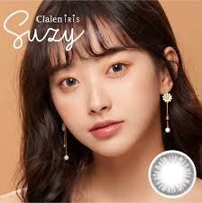 Kính áp tròng màu dùng 1 ngày Clalen Iris - màu Suzy Gray 