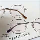  Gọng kính Titanium Tròn đa giác Viền mảnh Không rỉ sét Nam Nữ Unisex SGNew Zto051 