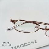  Gọng kính Titanium Tròn đa giác Viền mảnh Không rỉ sét Nam Nữ Unisex SGNew Zto051 