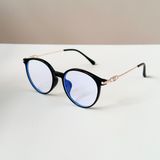  Gọng kính Nhựa dẻo Tròn Nam Nữ Unisex SGNew 5653 Hàn Quốc 