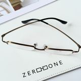  Gọng kính Titanium Nửa khung cước Nam Nữ Unisex SGNew Zto142 