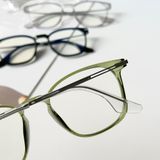  Gọng kính Nhựa dẻo Vuông bầu Nam Nữ Unisex SGNew 2167 