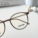  Gọng kính Titannium Tròn Nam Nữ Unisex SGNew 90137 Hàn Quốc 