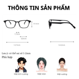  Gọng kính Nhựa dẻo Phong cách Retro Nam nữ Unisex SGNew 02 