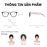  Gọng kính Titan Vuông bầu ultem Nam nữ Unisex SGNew 98344 