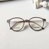  Gọng kính Titannium Tròn Nam Nữ Unisex SGNew 90137 Hàn Quốc 