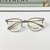  Gọng kính Titanium Clubmaster Nam Nữ Unisex SGNew 9008 Hàn Quốc 