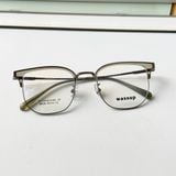  Gọng kính Titanium Clubmaster Nam Nữ Unisex SGNew 9008 Hàn Quốc 