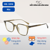  Kính cận Nhựa dẻo Lõi Kim loại Nam nữ Unisex SGNew 2316 