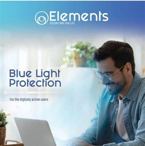  Tròng Kính Siêu Mỏng Chống Ánh Sáng Xanh Chống Chói Ngày Và Đêm Elements Blue Uv Cut Night Ar 1.67 