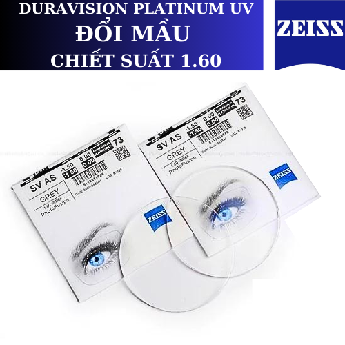 Tròng Kính Đổi Màu Duravision® Photofusion Zeiss 1.60 