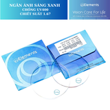  Tròng Kính Chống Ánh Sáng Xanh Elements Blue Uv Elements 1.67 