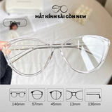  Gọng kính Mắt mèo Nhựa dẻo Nam nữ Unisex SGNew 7212 