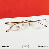  Gọng kính khoan Không viền Titanium Không rỉ Nam Nữ Unisex SGNew 2210 