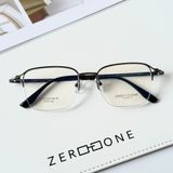  Gọng kính Titanium Nửa khung cước Nam Nữ Unisex SGNew Zto142 