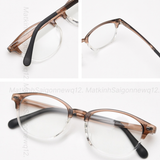  Gọng kính Nhựa dẻo Retro Nam nữ Unisex SGNew 04 
