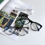  Gọng kính nhựa dẻo kiểu dáng mắt mèo 
