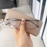  Gọng kính mã kim loại mèo 