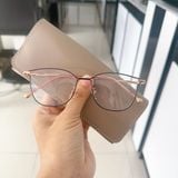  Gọng kính mã kim loại mèo 
