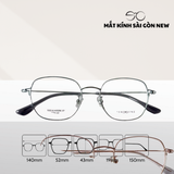  Gọng kính Titanium Tròn đa giác Viền mảnh Không rỉ sét Nam Nữ Unisex SGNew Zto051 