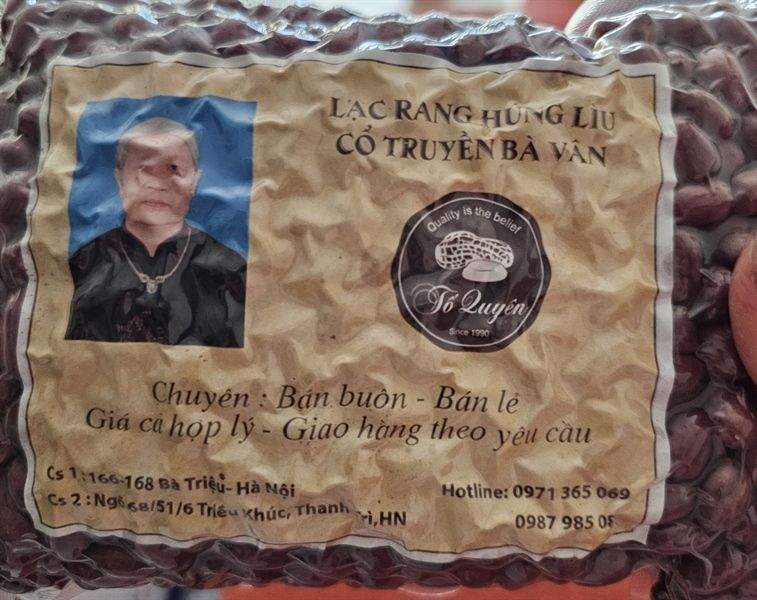  Lạc rang húng lìu 