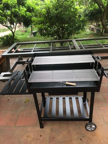  BẾP NƯỚNG THAN HOA NGOÀI TRỜI LANDMANN CK350 