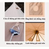  Lều Mông Cổ 4mx 4m  Moutainhike SZK115 