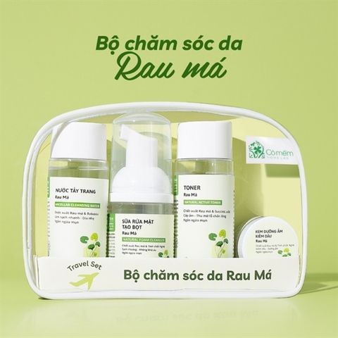  Travel set rau má 04 sản phẩm Cỏ Mềm 